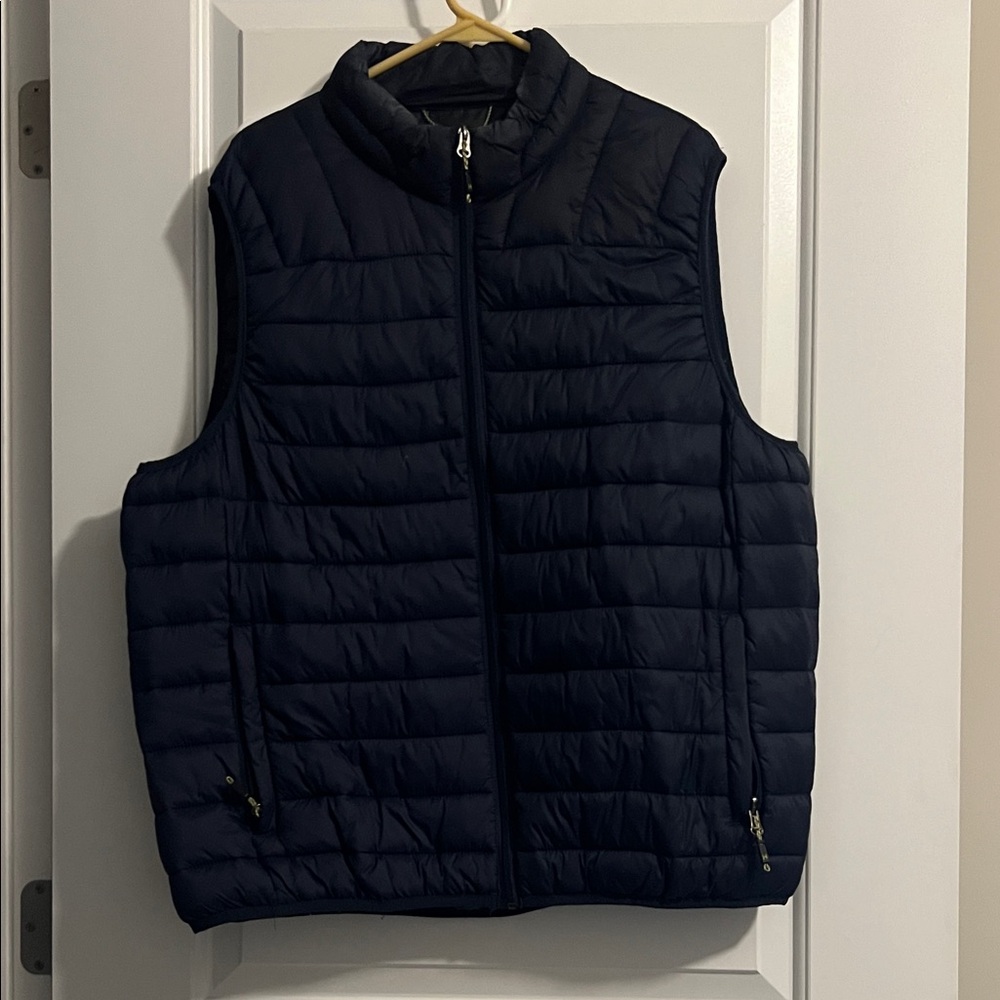 Hawke & Co Dark Navy Quilted Puffer Vest